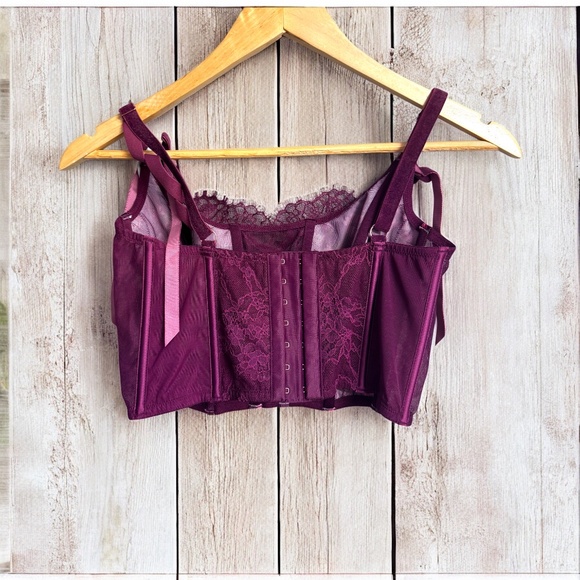 Victoria’s Secret Dream Angels Lace Up Corset Size Small DD, NEW WITH TAGS - Picture 2 of 7